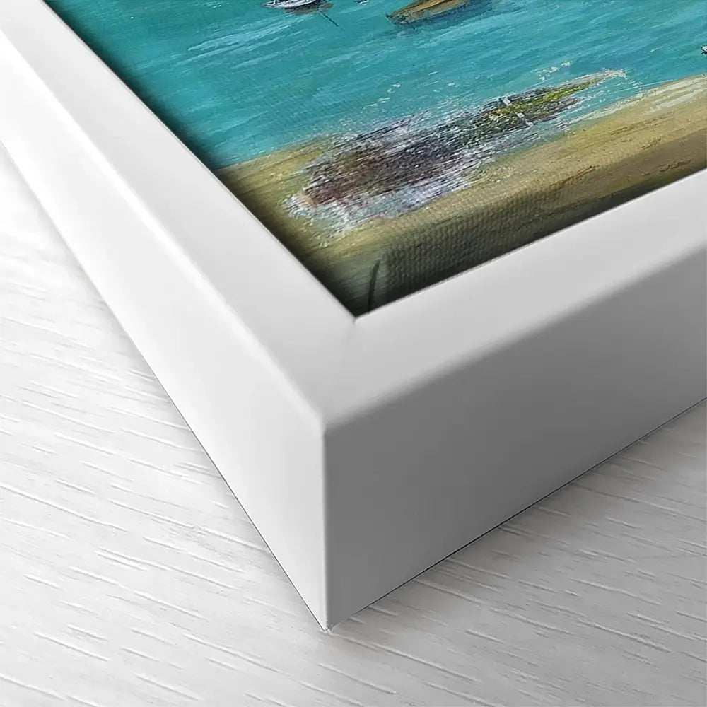 Cornwall Scene Square Canvas Print Cornwall Scene Square Canvas Print wall art product Karen Sutton