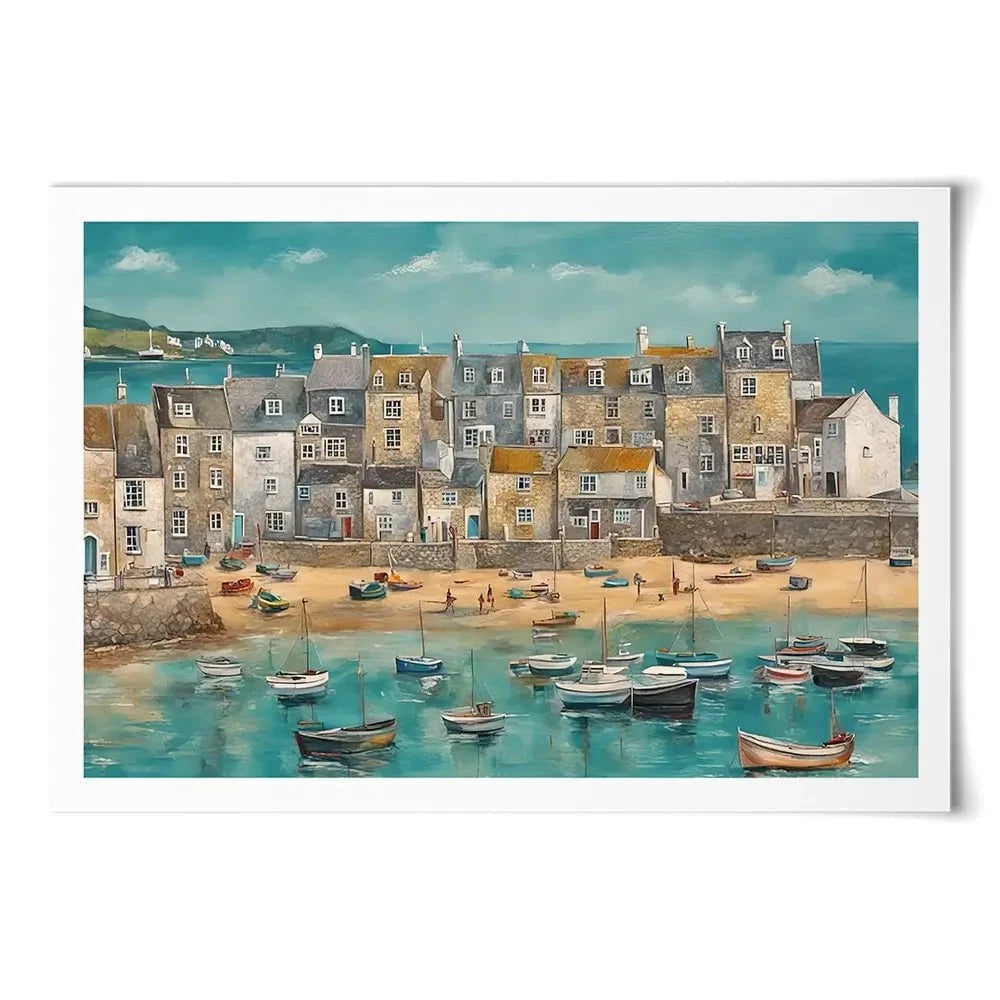 Cornwall Spring Art Print Cornwall Spring Art Print