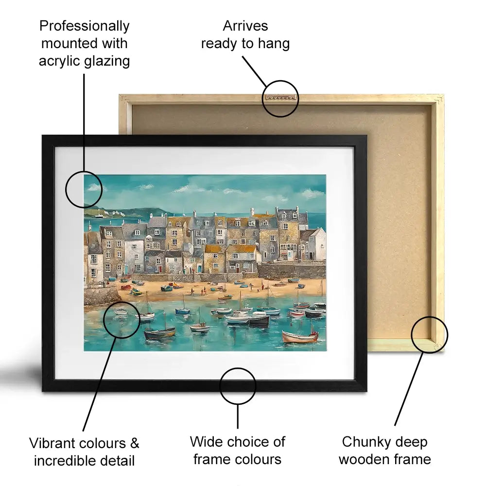 Cornwall Spring Framed Art Print Cornwall Spring Framed Art Print wall art product David Alexander Elder