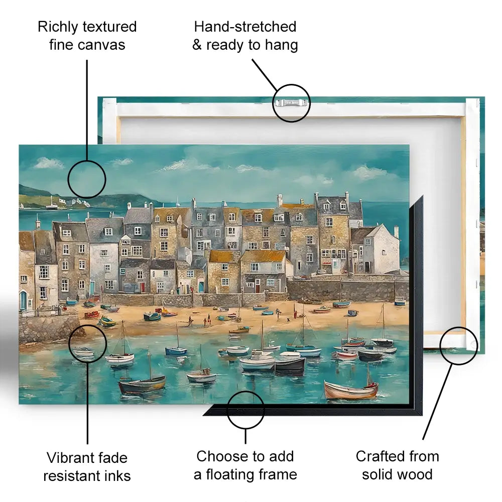 Cornwall Spring Oversized Canvas Print Cornwall Spring Oversized Canvas Print wall art product David Alexander Elder