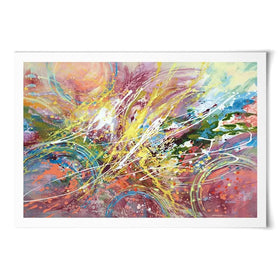 Cosmic Rhythm Art Print Cosmic Rhythm Art Print wall art product Leon Devenice