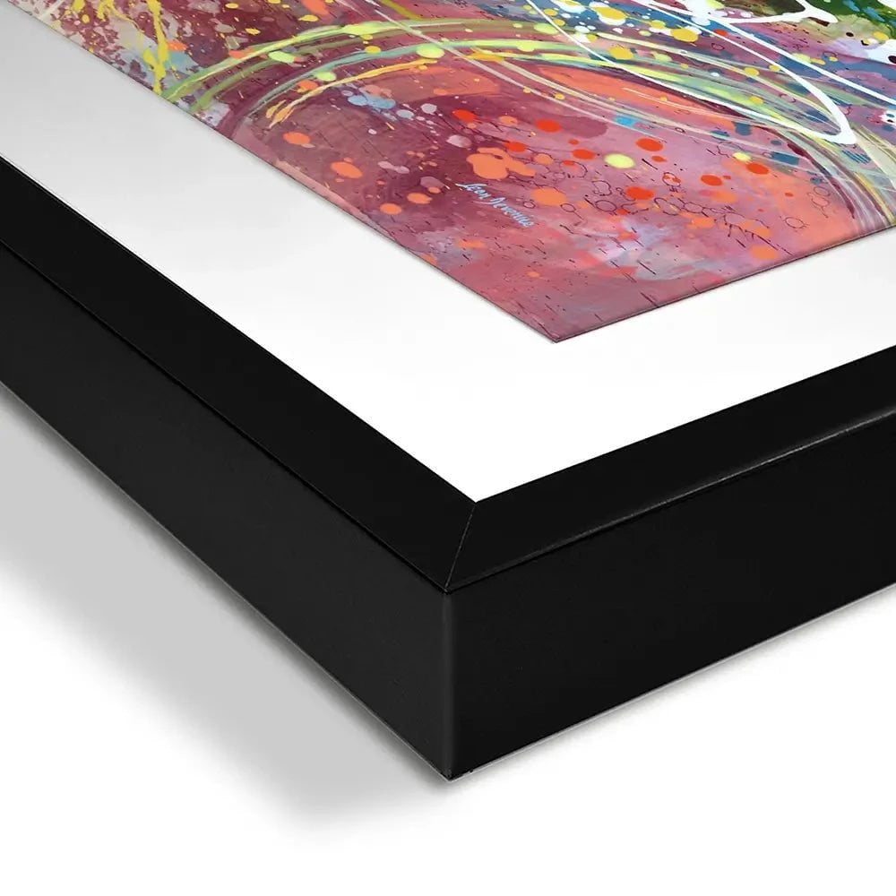 Cosmic Rhythm Framed Art Print Cosmic Rhythm Framed Art Print wall art product Leon Devenice