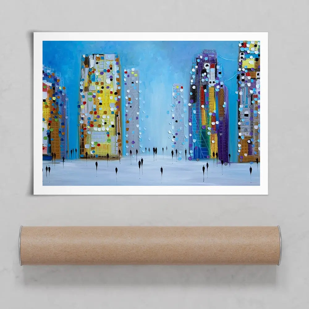 Cosmopolitan Life Art Print Cosmopolitan Life Art Print wall art product Ekaterina Ermilkina