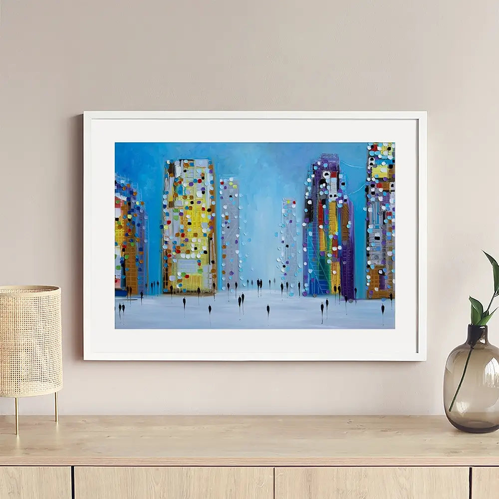 Cosmopolitan Life Framed Art Print Cosmopolitan Life Framed Art Print wall art product Ekaterina Ermilkina