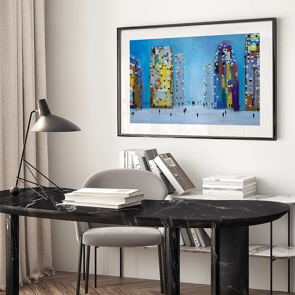 Cosmopolitan Life Framed Art Print Cosmopolitan Life Framed Art Print wall art product Ekaterina Ermilkina