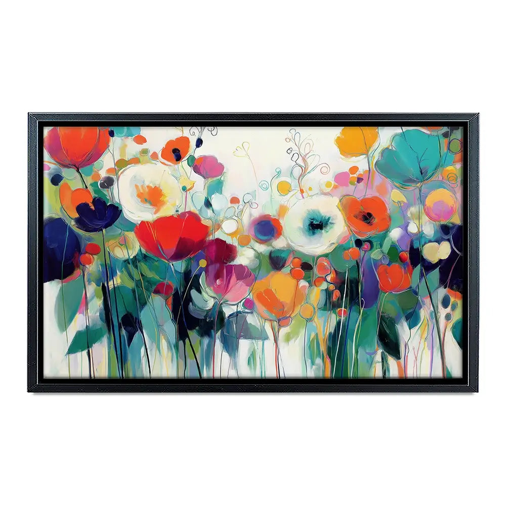 Cottage Garden Overflow Canvas Print Cottage Garden Overflow Canvas Print wall art product Chromatic Storm Studio