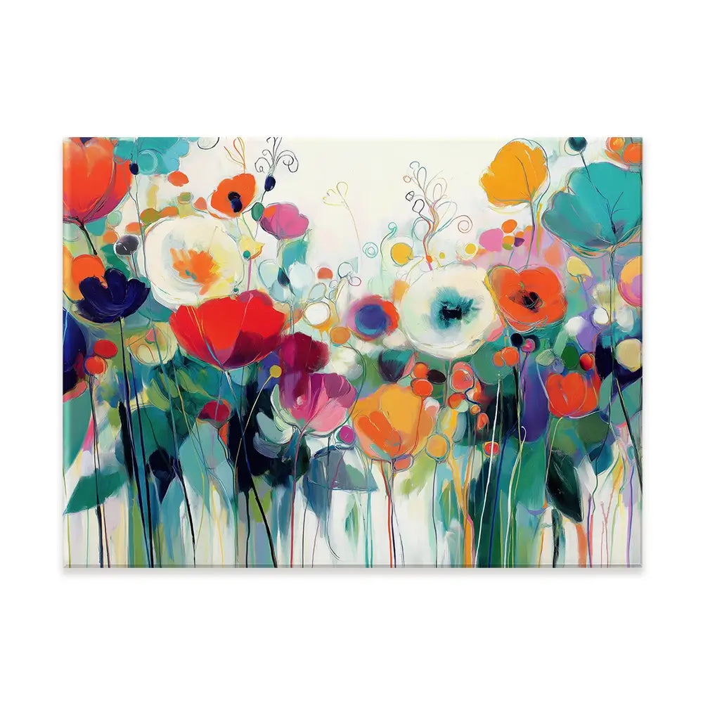 Cottage Garden Overflow Canvas Print Cottage Garden Overflow Canvas Print wall art product Chromatic Storm Studio