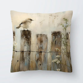 Country Bird Cushion Country Bird Cushion wall art product Arlington Prints - Independent