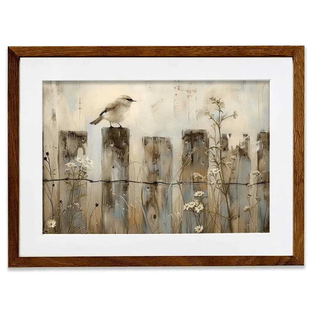Country Bird Framed Art Print Country Bird Framed Art Print wall art product Arlington Prints - Independent