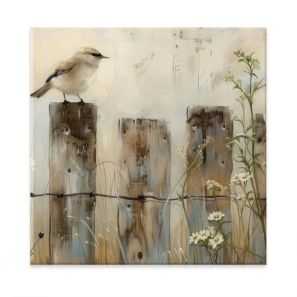 Country Bird Oversized Canvas Print Country Bird Oversized Canvas Print wall art product Arlington Prints - Independent
