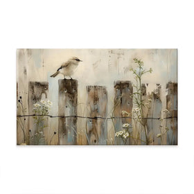 Country Bird Oversized Canvas Print Country Bird Oversized Canvas Print wall art product Arlington Prints - Independent