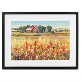 Country View Framed Art Print Country View Framed Art Print wall art product Tim O'Toole