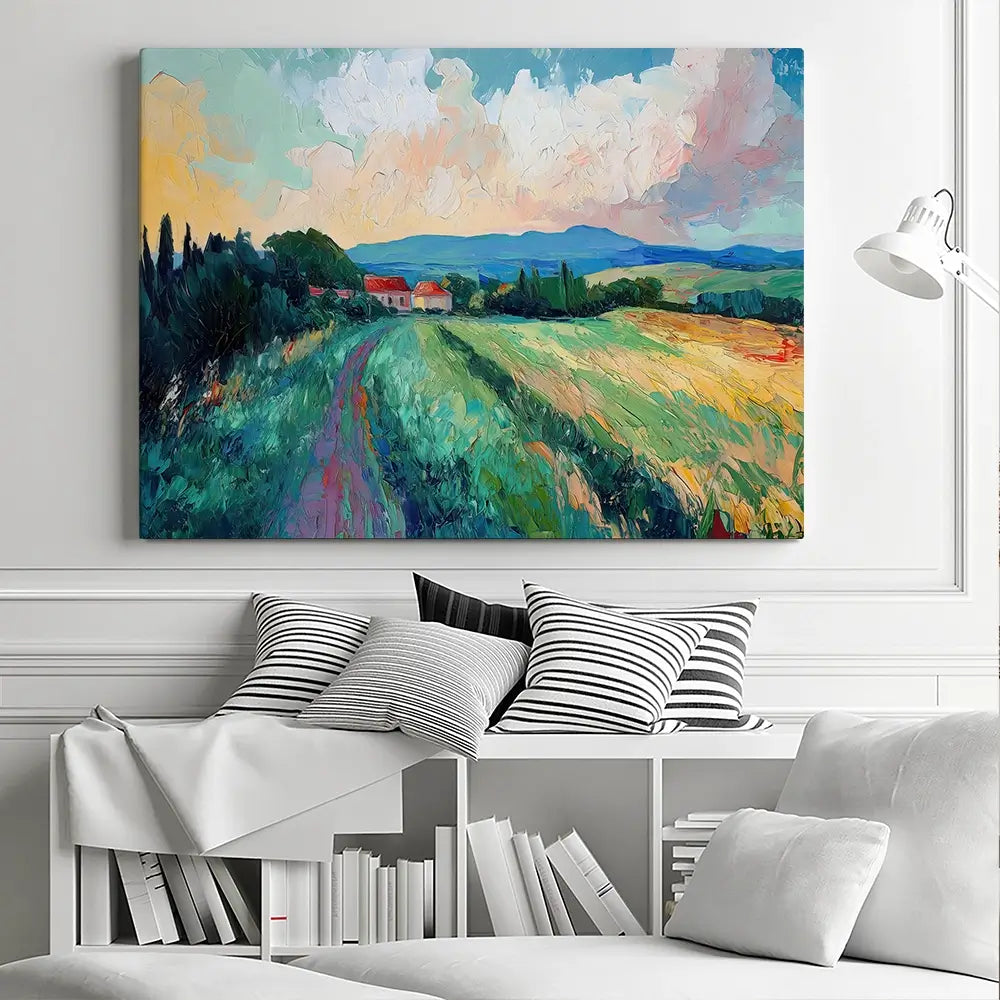 Countryside Canvas Print Countryside Canvas Print wall art product Gina Kelly - Independent