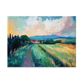 Countryside Canvas Print Countryside Canvas Print wall art product Gina Kelly - Independent