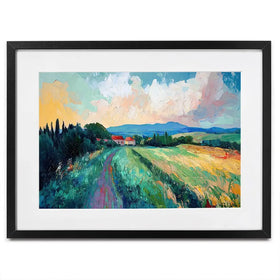 Countryside Framed Art Print Countryside Framed Art Print wall art product Gina Kelly - Independent