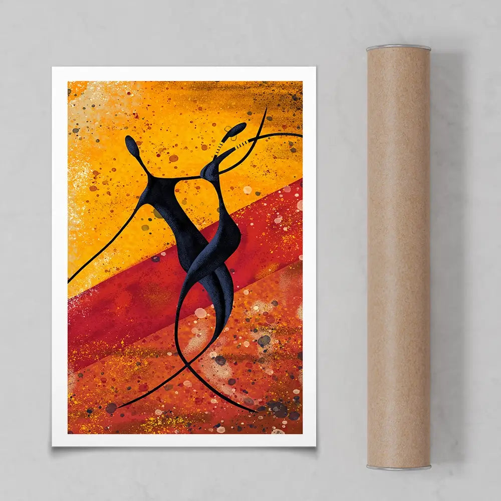 Couples Dance Art Print Couples Dance Art Print wall art product LEOVIN / Shutterstock
