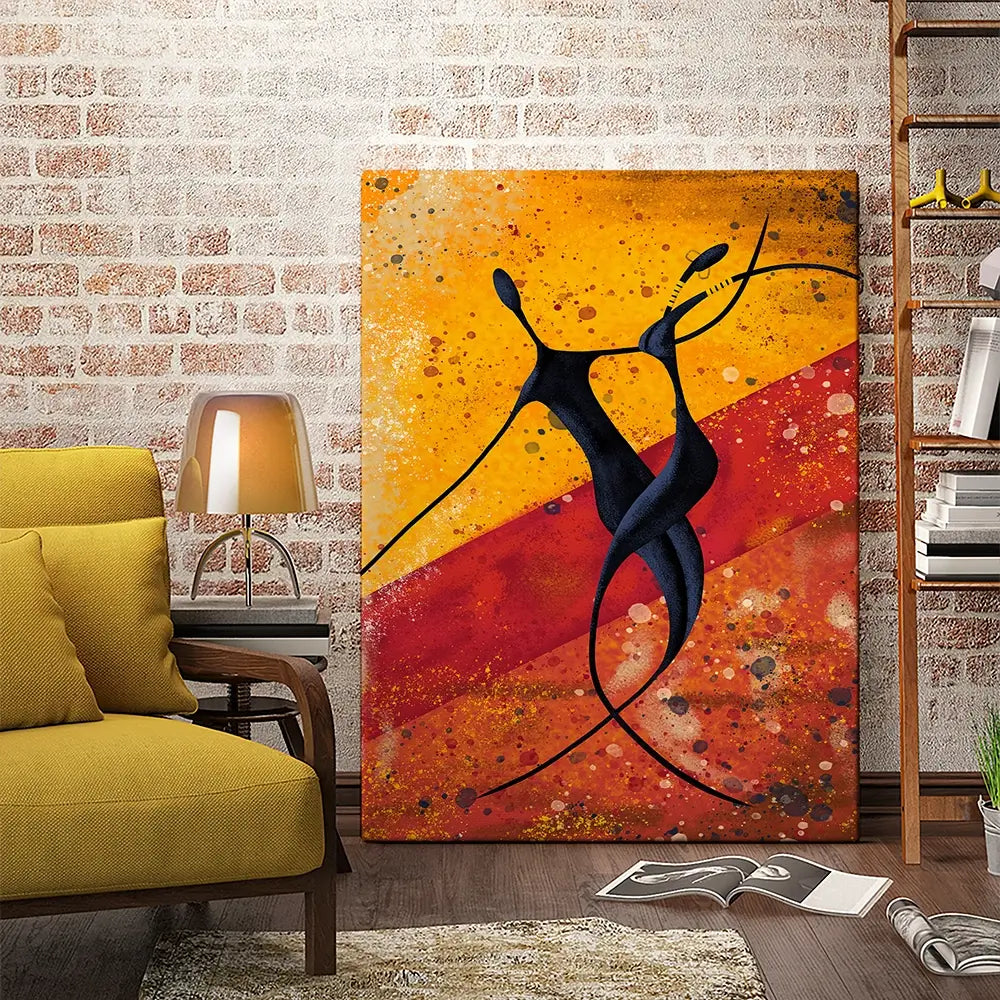Couples Dance Canvas Print Couples Dance Canvas Print wall art product LEOVIN / Shutterstock