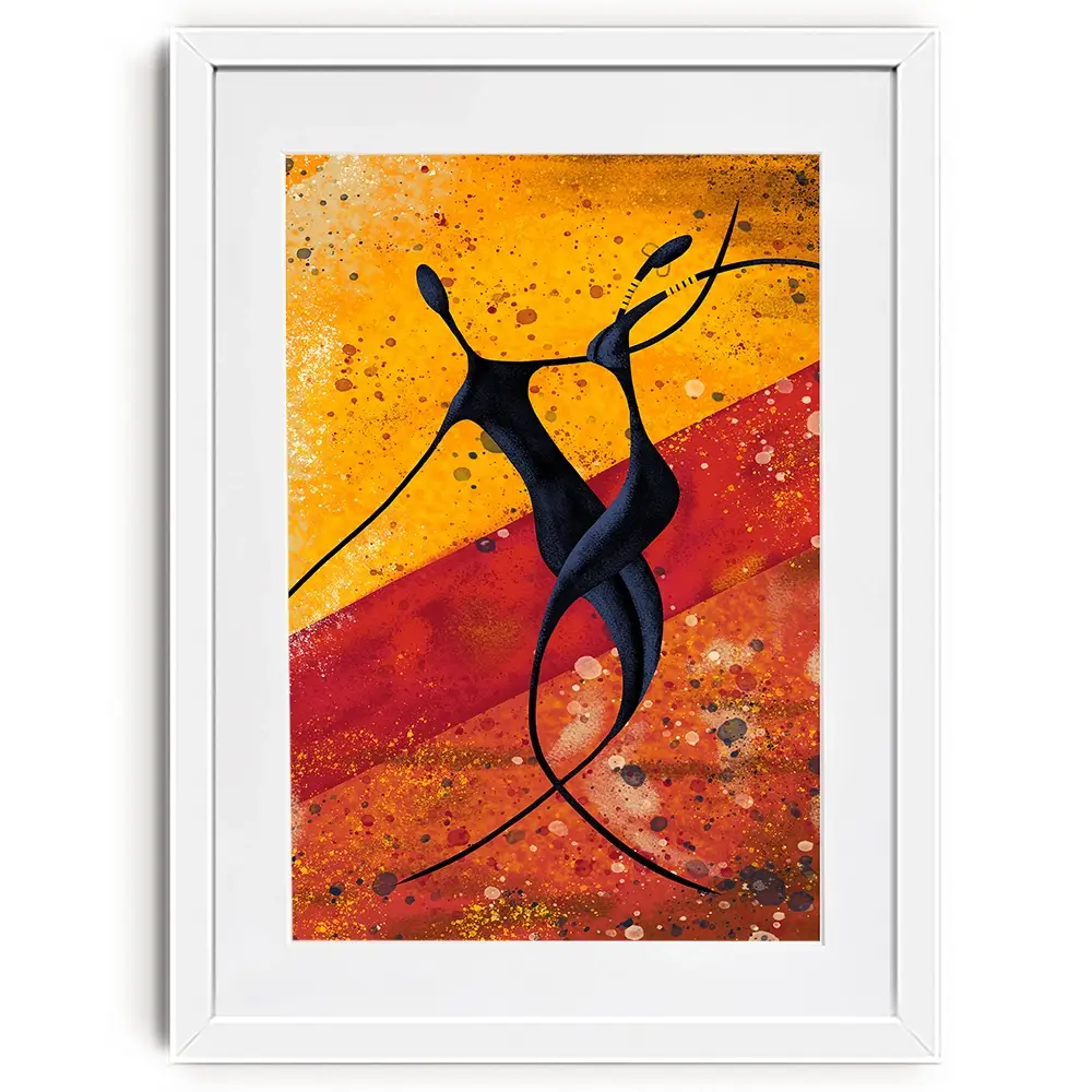 Couples Dance Framed Art Print Couples Dance Framed Art Print wall art product LEOVIN / Shutterstock