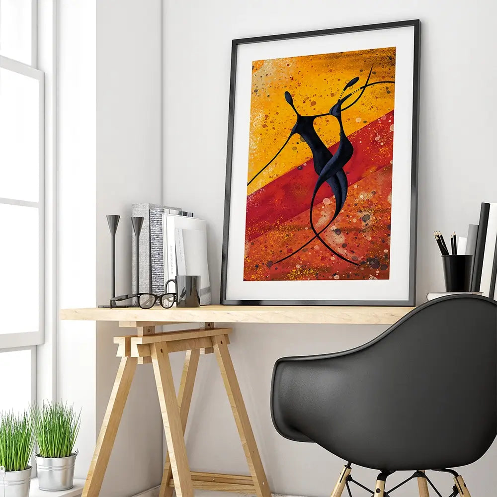 Couples Dance Framed Art Print Couples Dance Framed Art Print wall art product LEOVIN / Shutterstock