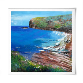 Cove Square Art Print Cove Square Art Print wall art product Laure Bury