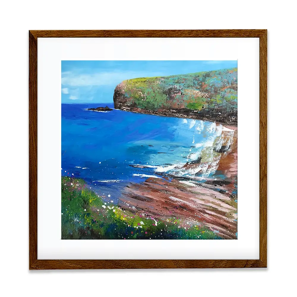 Cove Square Framed Art Print Cove Square Framed Art Print wall art product Laure Bury