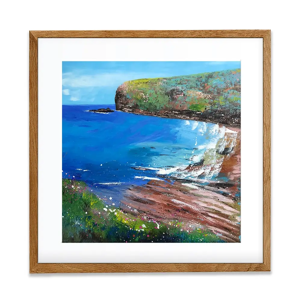 Cove Square Framed Art Print Cove Square Framed Art Print wall art product Laure Bury