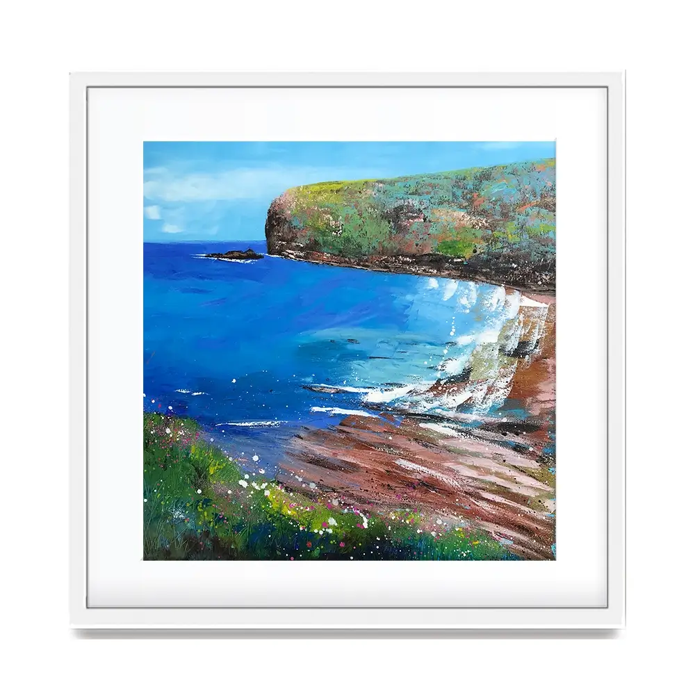 Cove Square Framed Art Print Cove Square Framed Art Print wall art product Laure Bury