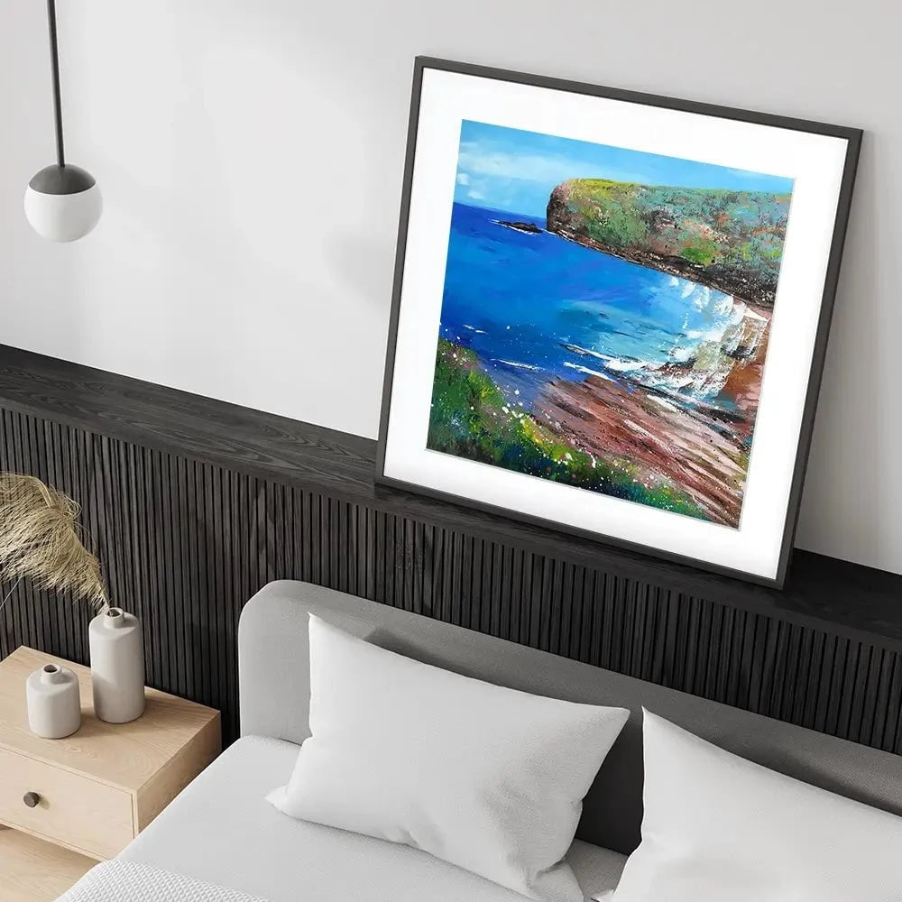 Cove Square Framed Art Print Cove Square Framed Art Print wall art product Laure Bury