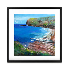 Cove Square Framed Art Print Cove Square Framed Art Print wall art product Laure Bury