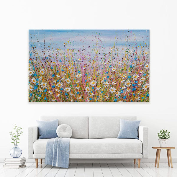 Cover Me In Daisies Canvas Print Art Print Shop