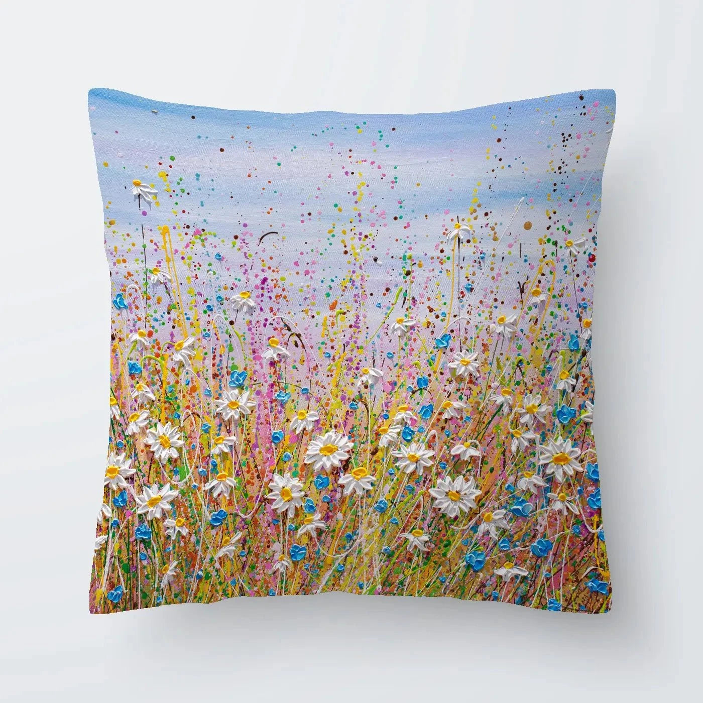 Cover Me In Daisies Cushion Cover Me In Daisies Cushion wall art product Olga Tkachyk