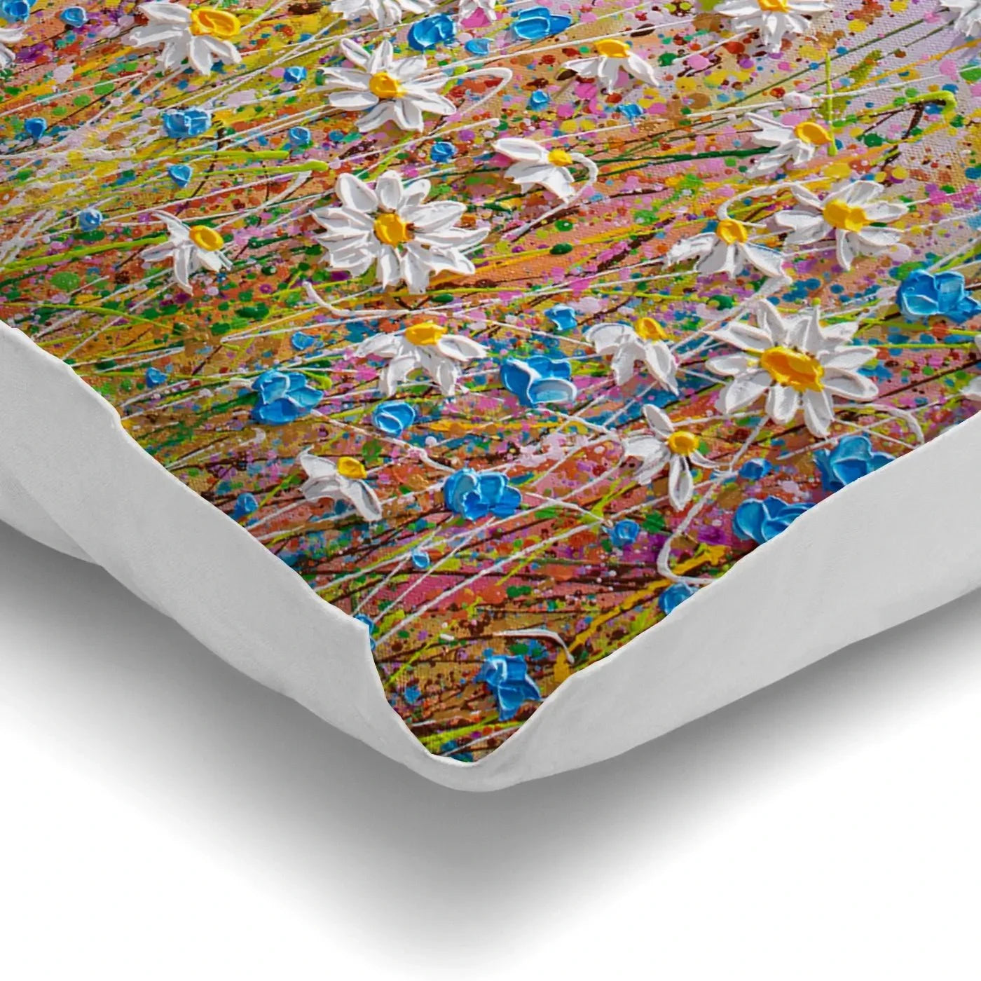 Cover Me In Daisies Cushion Cover Me In Daisies Cushion wall art product Olga Tkachyk