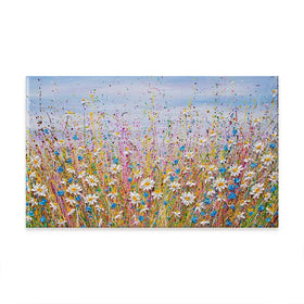 Cover Me In Daisies Oversized Canvas Print Cover Me In Daisies Oversized Canvas Print wall art product Art Print Shop