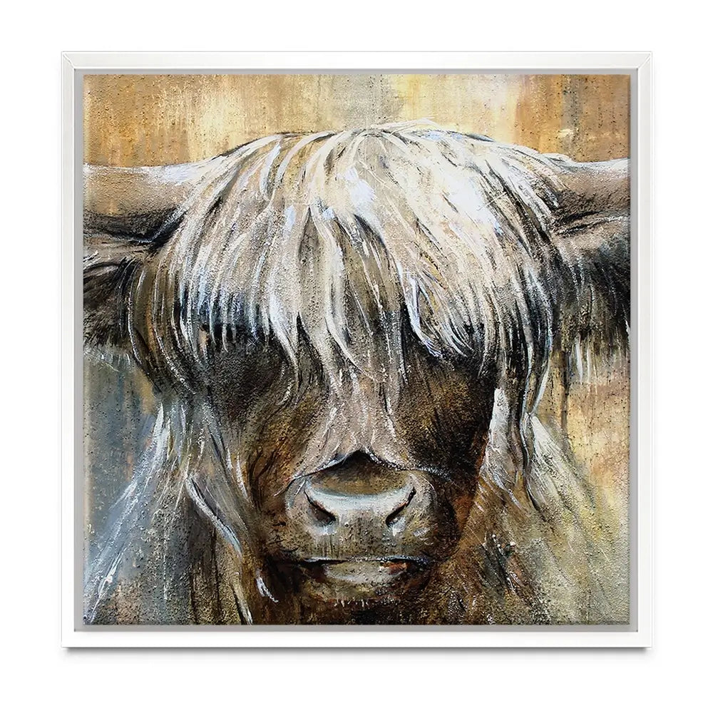 Cow Central Oversized Canvas Print Cow Central Oversized Canvas Print wall art product Art Print Shop