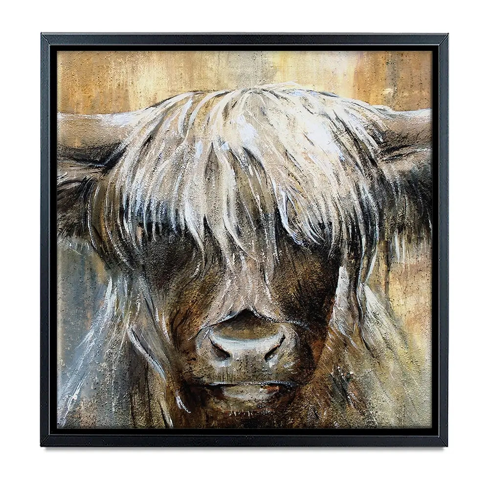 Cow Central Oversized Canvas Print Cow Central Oversized Canvas Print wall art product Art Print Shop