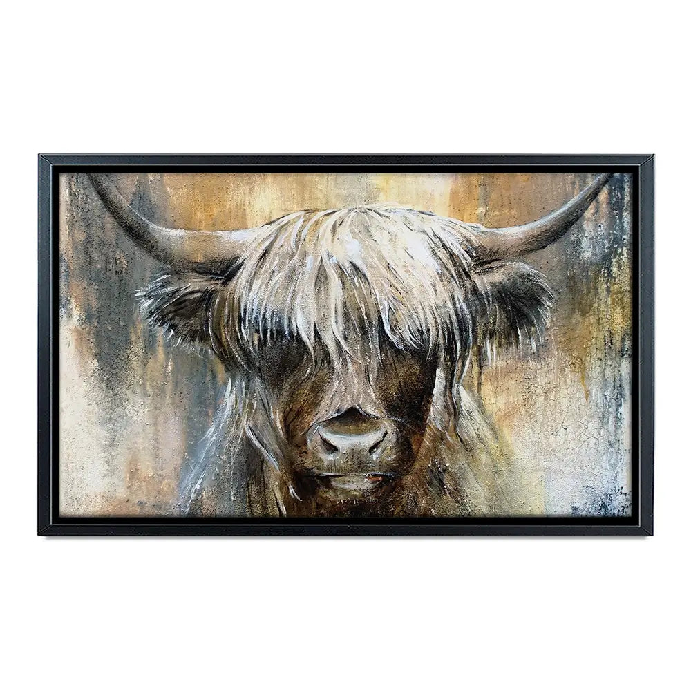 Cow Central Oversized Canvas Print Cow Central Oversized Canvas Print wall art product Art Print Shop