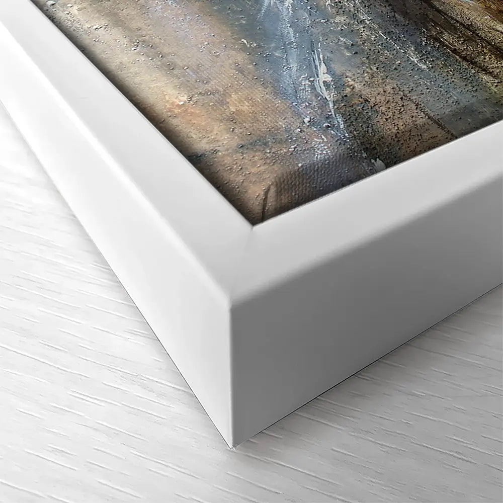 Cow Central Square Canvas Print Cow Central Square Canvas Print wall art product Studio Paint-Ing