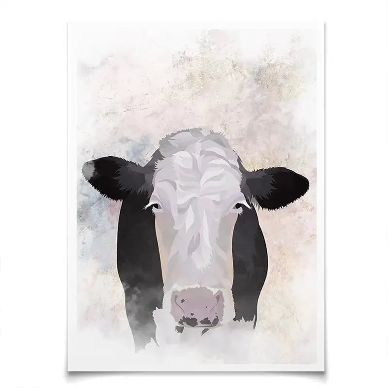 Cow Haze Art Print Cow Haze Art Print wall art product Sarah Manovski