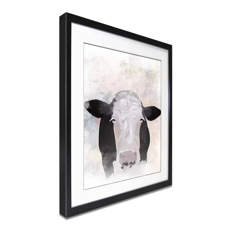 Cow Haze Framed Art Print Cow Haze Framed Art Print wall art product Sarah Manovski