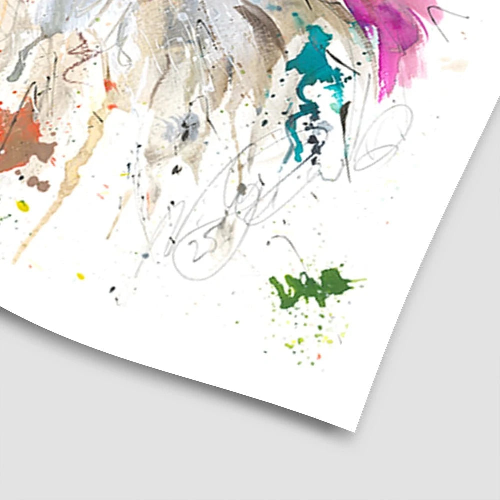 Crazy In Love Art Print Crazy In Love Art Print wall art product Nicola Jane Rowles