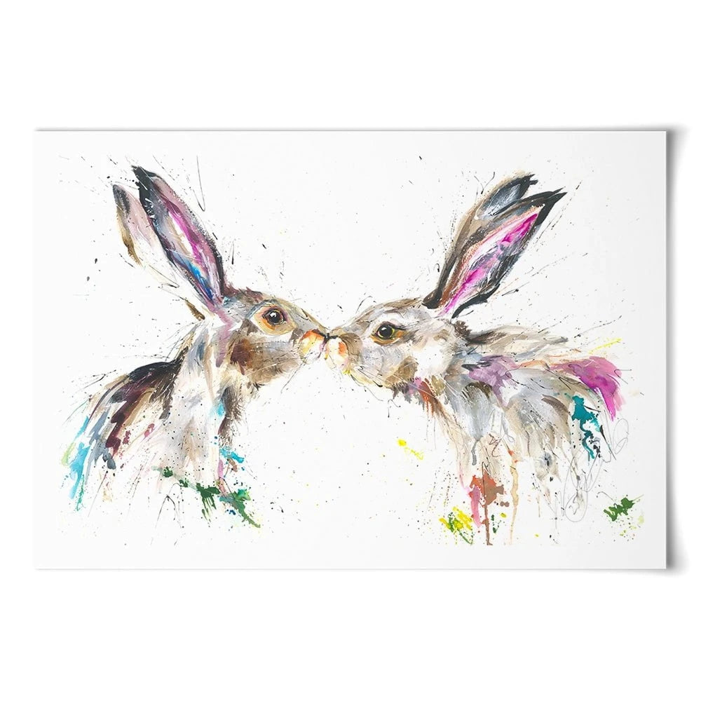 Crazy In Love Art Print Crazy In Love Art Print wall art product Nicola Jane Rowles