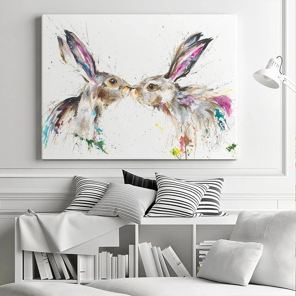 Crazy In Love Canvas Print Crazy In Love Canvas Print wall art product Nicola Jane Rowles