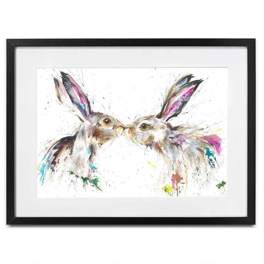 Crazy In Love Framed Art Print Crazy In Love Framed Art Print wall art product Nicola Jane Rowles