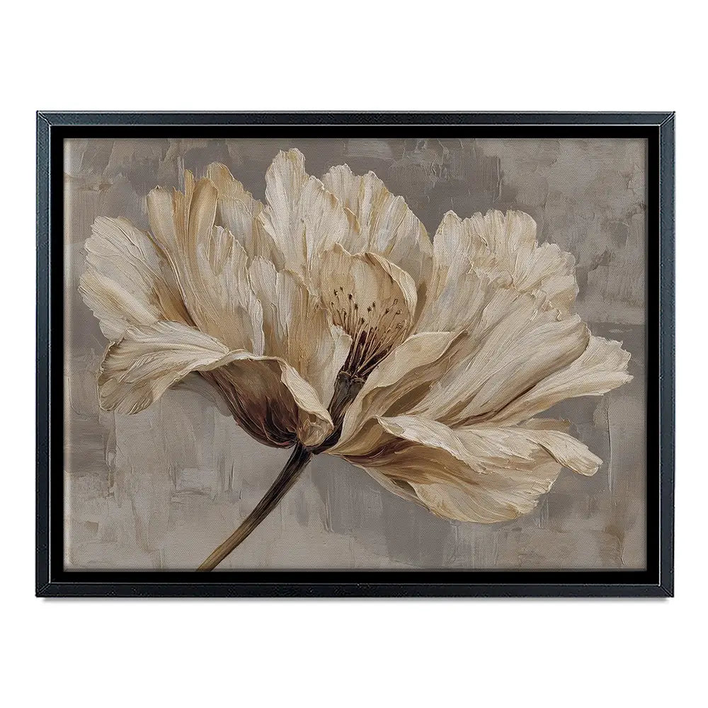 Cream Peony Canvas Print Cream Peony Canvas Print wall art product Svetlana Aleynikova