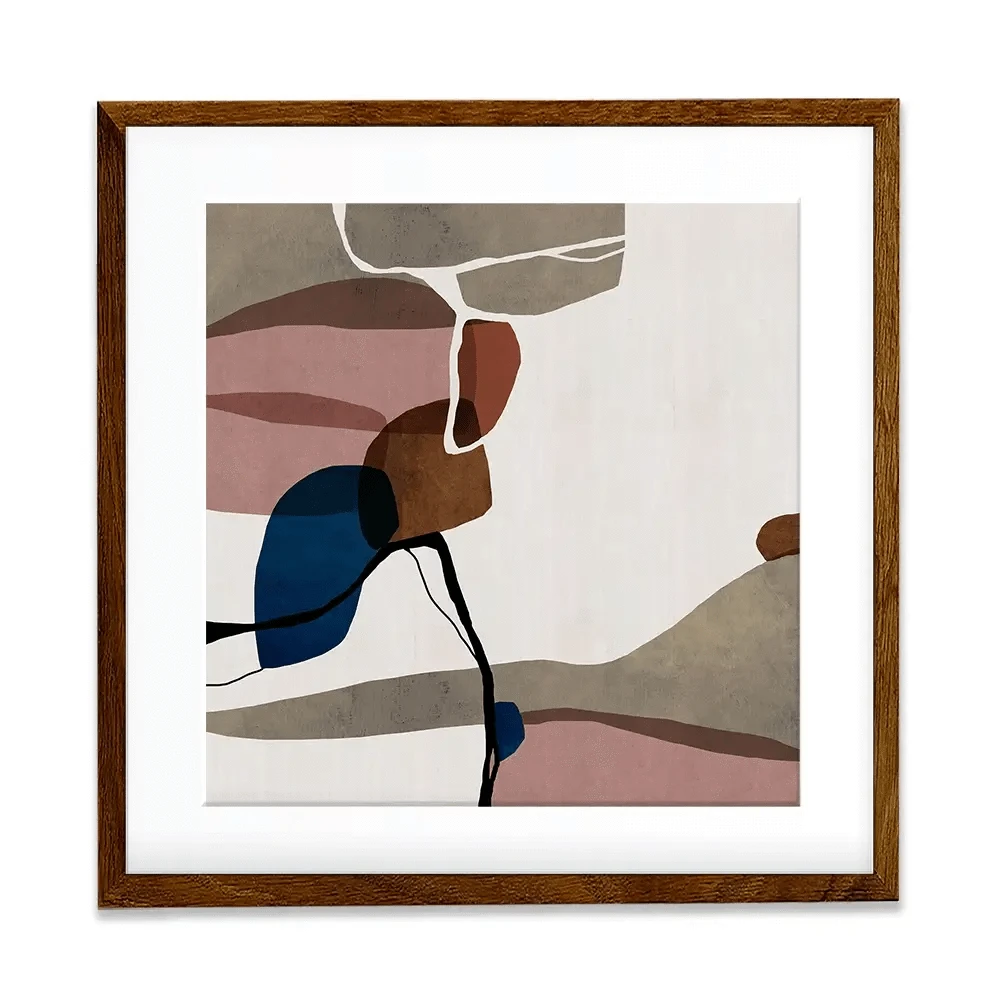 Crescendo Square Framed Art Print Crescendo Square Framed Art Print wall art product Roberto Moro