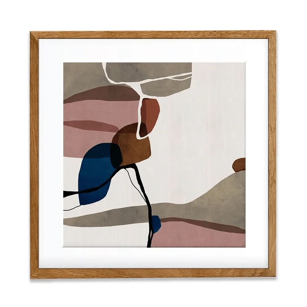 Crescendo Square Framed Art Print Crescendo Square Framed Art Print wall art product Roberto Moro