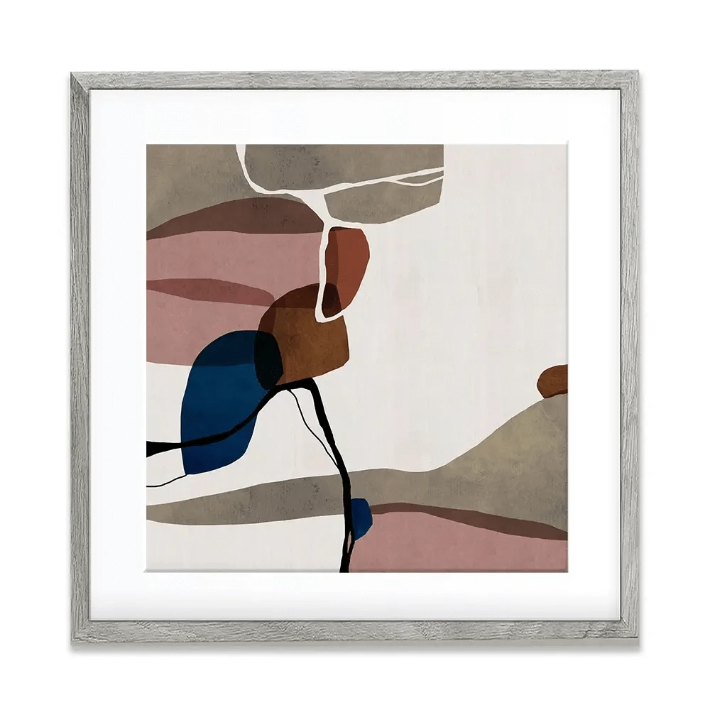 Crescendo Square Framed Art Print Crescendo Square Framed Art Print wall art product Roberto Moro