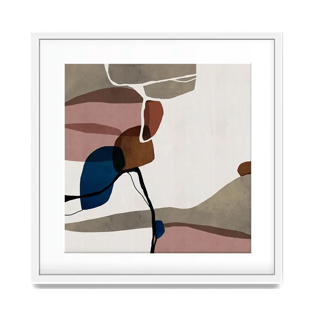 Crescendo Square Framed Art Print Crescendo Square Framed Art Print wall art product Roberto Moro