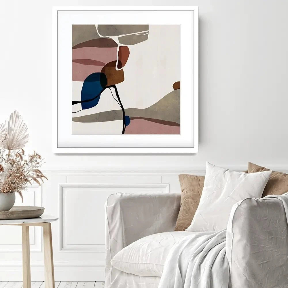 Crescendo Square Framed Art Print Crescendo Square Framed Art Print wall art product Roberto Moro