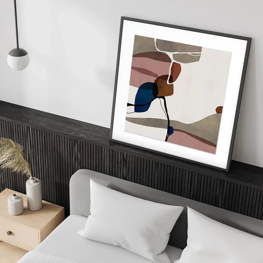 Crescendo Square Framed Art Print Crescendo Square Framed Art Print wall art product Roberto Moro